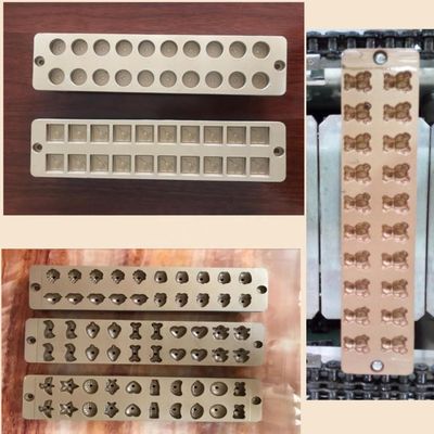 Machine automatique de fabrication de bonbons à la gelée et au chocolat Moule de bonbons pour la ligne de production de bonbons