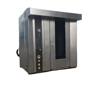 1800X2000X2200mm four rotatif à pain commercial entièrement automatique avec 1 support de chargement quantité