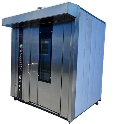 1800X2000X2200mm four rotatif à pain commercial entièrement automatique avec 1 support de chargement quantité
