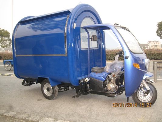 Vente dans la rue Restaurant entièrement équipé Food Truck Style vintage avec couleur personnalisée