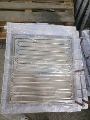 Fabricant de glace en cuivre Condensateur d'évaporateur 5*14 automatique complet pour machine de fabrication de glaçons