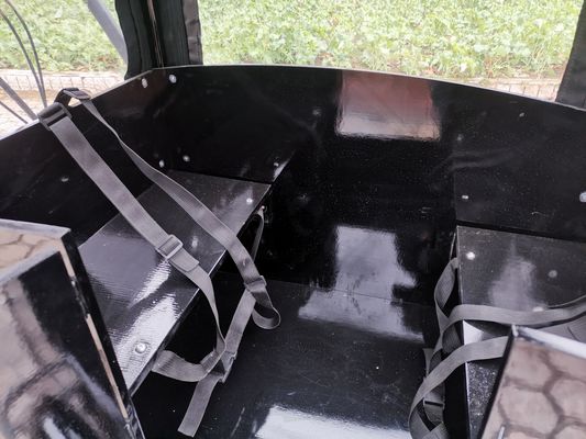 200 kg de panier à bicyclette à trois roues mobiles destiné à la vente commerciale de jus en plein air