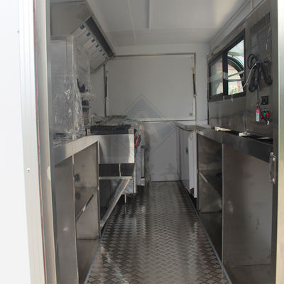 Camion alimentaire mobile de 450 cm carrés