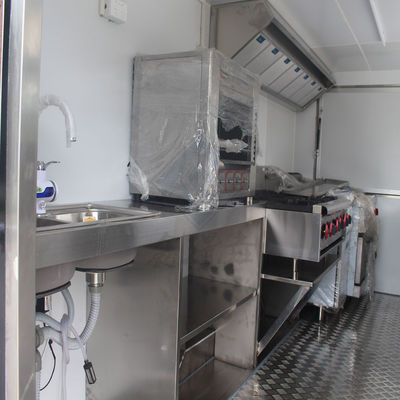 Camion alimentaire mobile de 450 cm carrés