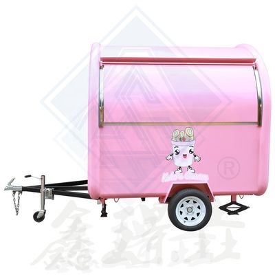 Appareil mobile de restauration rapide entièrement équipé, fabriqué sur mesure