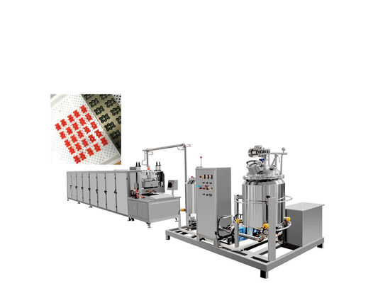 Automatique 150 kg/h Industrial Lollipop Machine de fabrication de bonbons ligne de production pour les bonbons