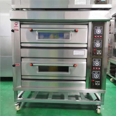 Un four unique à 2 plateaux et 4 plateaux, parfait pour la boulangerie et l'équipement hôtelier.