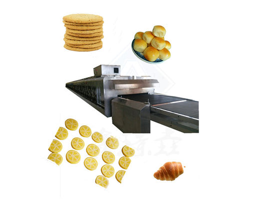 Cinture de convoyeur en acier inoxydable Tunnel four pour boulangerie Pita pain dans les magasins de boissons alimentaires