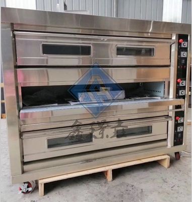 2022 Cuisinière à pizza Cuisinière à gaz commerciale avec support technique vidéo