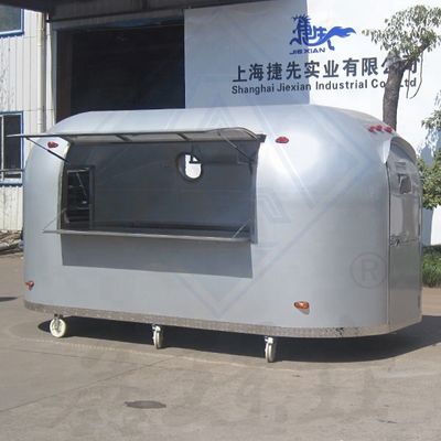 Trailers de vente de collations mobiles pour trailers de paniers de nourriture en plein air