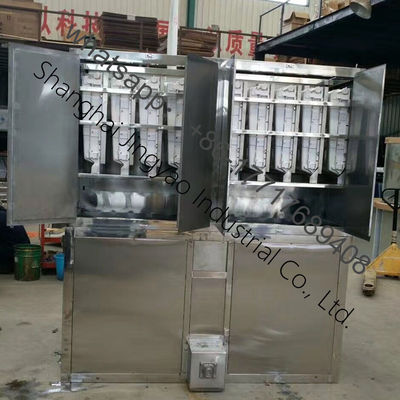 Équipement de cafétéria Cube machine à faire de la glace pour la barre de jus 750W et la forme du bloc de glace