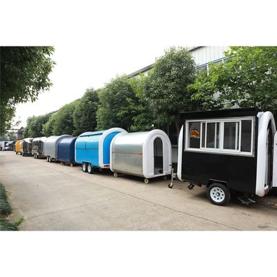 Vente de collations à trois roues à vélo Chinois Food Shop Trailer Food Truck pour la vente de rue en plein air