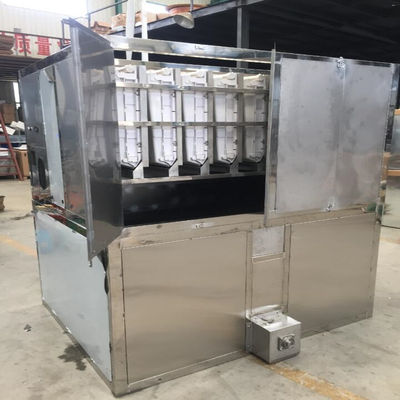 Capacité de stockage de glace de 1000 kg Bloc de glace cube machine de fabrication de glace pour les besoins de boissons