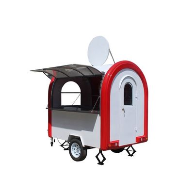 Application des produits laitiers Cuisine et toilettes entières Camion alimentaire mobile à tension de 1500 W