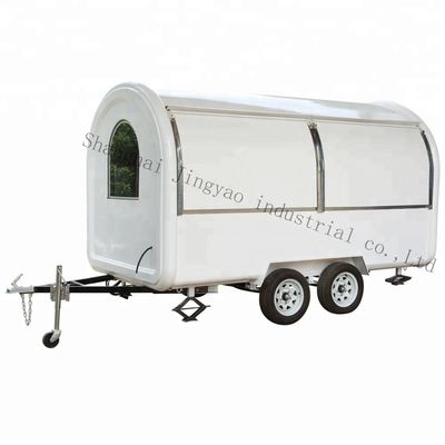 220 V / 110 V mobile sur mesure panier de nourriture remorque de nourriture glace rouleaux de café hot-dogs