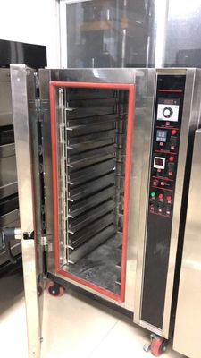 Cuisinière à convection électrique avec 10 plateaux et source d'énergie électrique