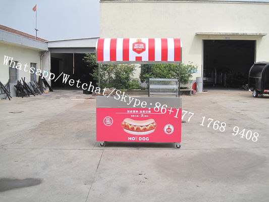 2300*1650*2300mm Camion mobile de cuisine de nourriture Voiture remorque avec parfait en Australie