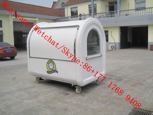2300*1650*2300mm Camion mobile de cuisine de nourriture Voiture remorque avec parfait en Australie