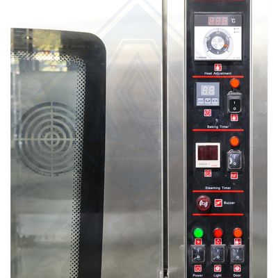 Forneau de convection électrique commercial de 250 kg de capacité adapté à la cuisson à grande échelle