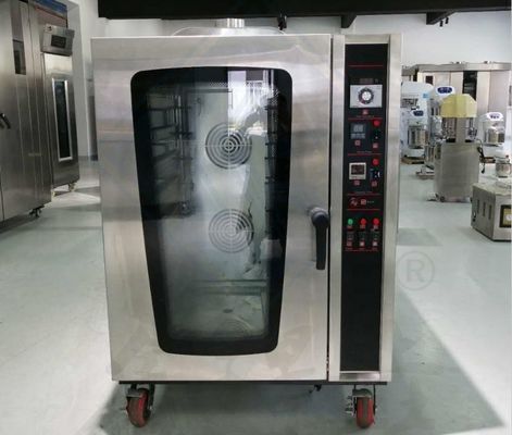 Forneau de convection électrique commercial de 250 kg de capacité adapté à la cuisson à grande échelle