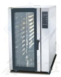 10 plateaux Friture à air chaud électrique Forneau à convection pour l'industrie alimentaire