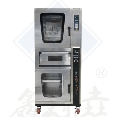 Forneau de convection électrique commercial contrôlé par ordinateur pour la cuisson du blé dans les ménages