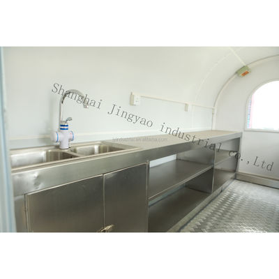 Airstream Food Trucks Trailer de nourriture mobile Parfait pour la crème glacée et les collations Hot Dog