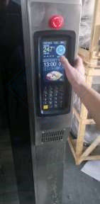 Équipement de l'industrie alimentaire Forne à cuire 960X1300X1795 pour machine à griller électrique Forne rotative