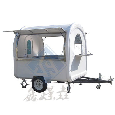 8.5ft Dining Car Food Trailer pour l'Europe Vendeurs Transformateur Camion mobile Chariot de nourriture Hotdog