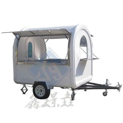 8.5ft Dining Car Food Trailer pour l'Europe Vendeurs Transformateur Camion mobile Chariot de nourriture Hotdog