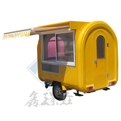 8.5ft Dining Car Food Trailer pour l'Europe Vendeurs Transformateur Camion mobile Chariot de nourriture Hotdog