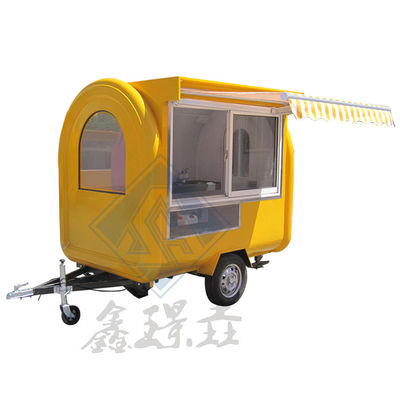 Carton de café personnalisé remorque de panier d'occasion camions de nourriture mobiles van de panier d'occasion en Allemagne