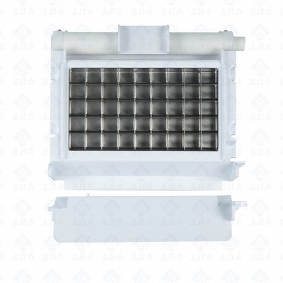 Parties de réfrigération Évaporateur de glaçons en cuivre remplaçable pour une production constante de glace