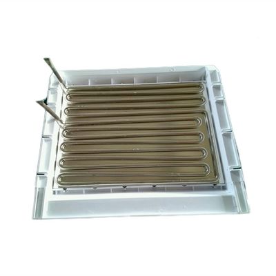 Grilles de glace personnalisées Cube de glace carré de cuivre Fabricant de blocs Cube d'évaporateur de glace avec couvercle