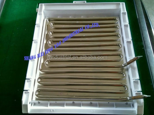Évaporateur de glaçons de taille personnalisée pour pièces de réfrigération sur le marché de Shanghai