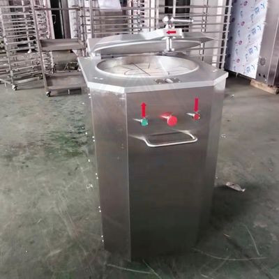 Diviseur de pâte en acier inoxydable continu et rondisseur pour la production de baguettes