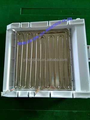 Évaporateur de glaçons de taille personnalisée pour pièces de réfrigération sur le marché de Shanghai