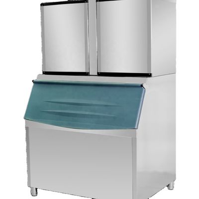 Fabricant de glaçons refroidissement à l'eau ou à l'air machine à glaçons automatique combinée commerciale