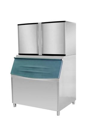 Fabricant de glaçons refroidissement à l'eau ou à l'air machine à glaçons automatique combinée commerciale