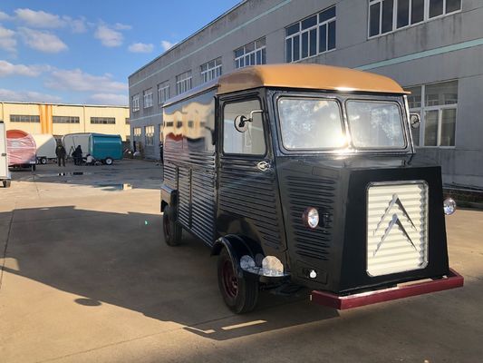 Camion alimentaire électrique, remorque de vente de café de grande capacité pour usine de transformation de légumes