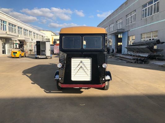 Camion alimentaire électrique, remorque de vente de café de grande capacité pour usine de transformation de légumes