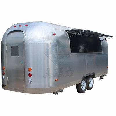 2021 Design Outdoor Concession BBQ Food Trailer avec une conception fermée rapide et une barre de remorquage