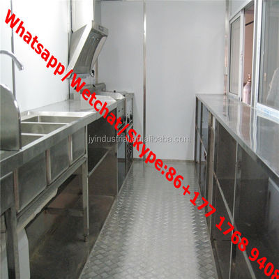 Australia Standard Mobile Food Trailer pour le panier d'épices de cuisine et personnalisable 1500kg