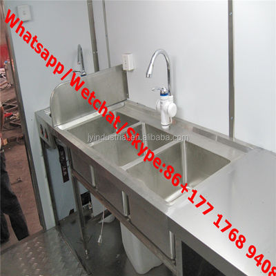 Australia Standard Mobile Food Trailer pour le panier d'épices de cuisine et personnalisable 1500kg