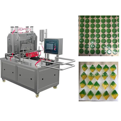 Machine à faire des bonbons industriels Jelly Lollipop Gummy Bear Dépositaire automatique inclus