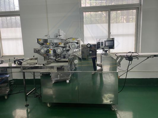 Machine automatique de formage et d'incrustation de gâteaux au chocolat à haute productivité 220v/380