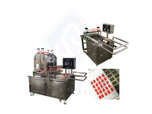 Machine de fabrication de bonbons à la gelée industrielle pour le chocolat à la gomme à base de sucre dur et doux