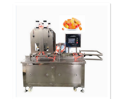 Machine de fabrication de bonbons à la gelée industrielle pour le chocolat à la gomme à base de sucre dur et doux