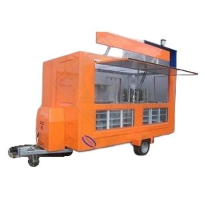 Chariot alimentaire électrique mobile avec cuisine à rouleaux et pièces de rechange après service
