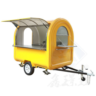 Camion alimentaire en acier inoxydable équipement de cuisine pour hôtels chariot alimentaire mobile isolé